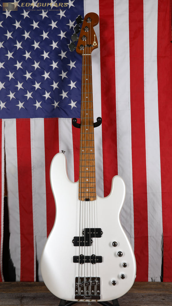 Charvel Pro-Mod San Dimas Bass PJ IV - Platinum Pearl