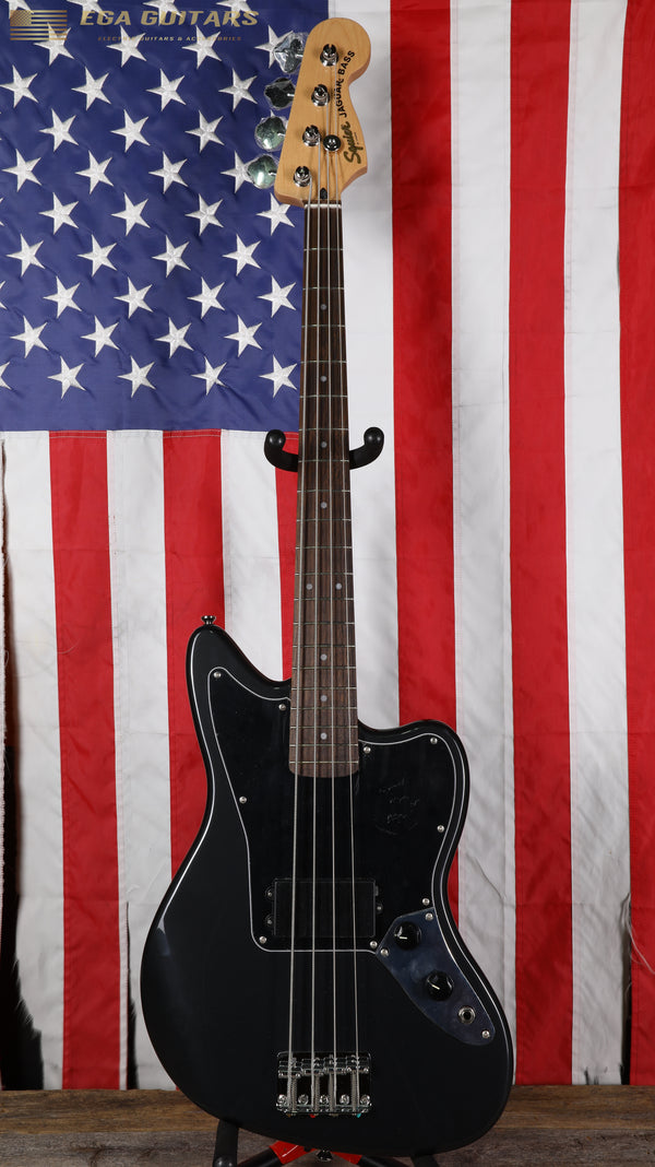 Squier Affinity Jaguar Bass H - Charcoal Frost Metallic