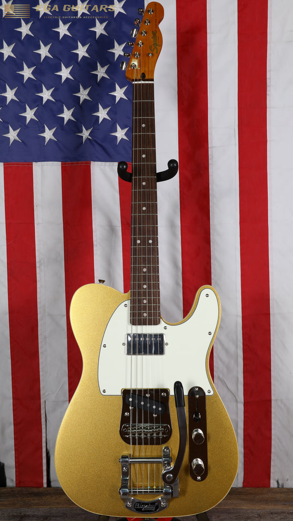 Squier Classic Vibe '60s Telecaster Custom SH Bigsby - Aztec Gold