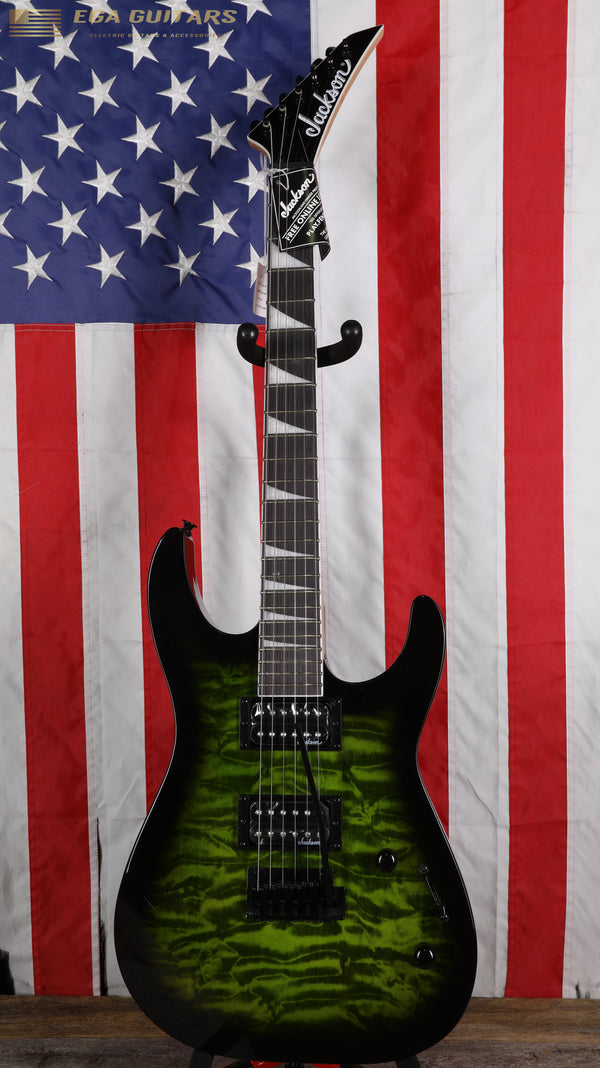 Jackson JS Series Dinky JS20 DKQ 2PT - Transparent Green