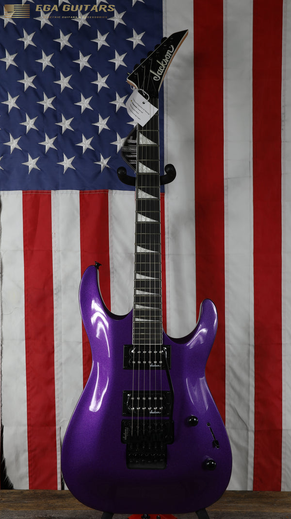 Jackson JS Series JS32 DKA Dinky Archtop with Amaranth Fretboard - Pavo Purple