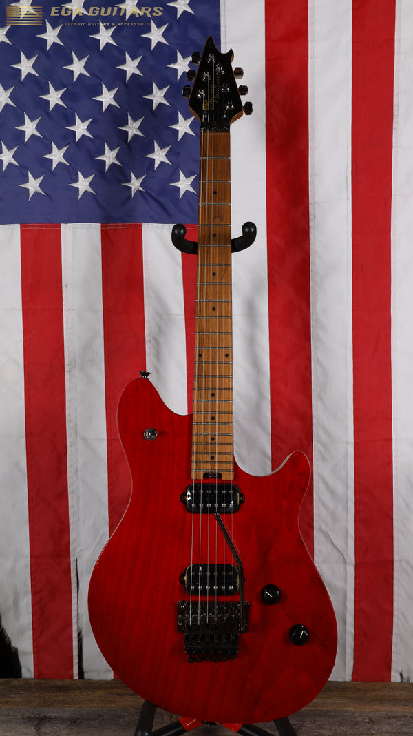 EVH Wolfgang WG Standard QM with Baked Maple Fretboard - Wine Red