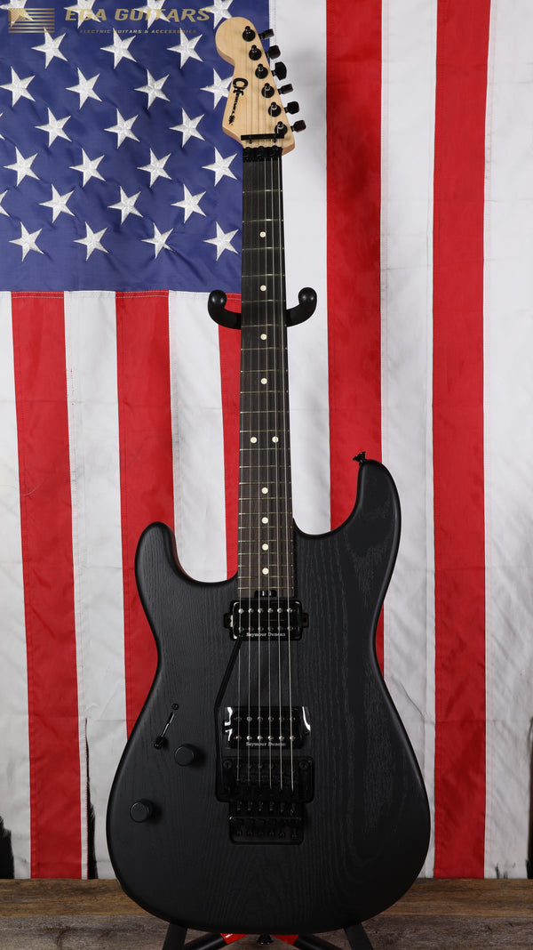 Charvel Pro-Mod San Dimas Style 1 HH FR E Sassafras Left-Handed - Satin Black