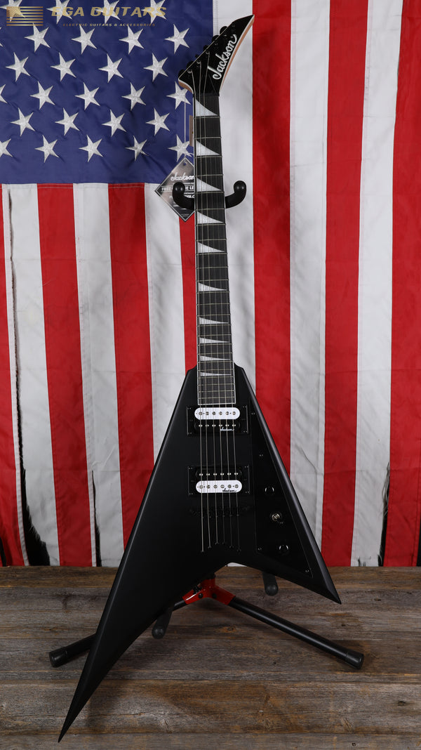 Jackson JS Series JS32T Rhoads with Amaranth Fretboard - Satin Black