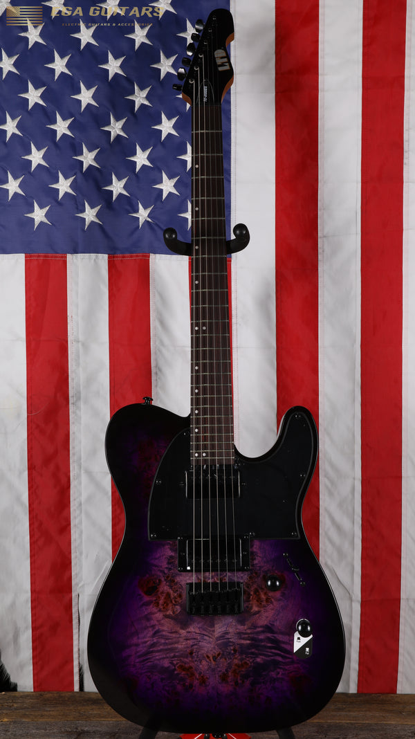 ESP LTD TE-200DX - Purple Burst