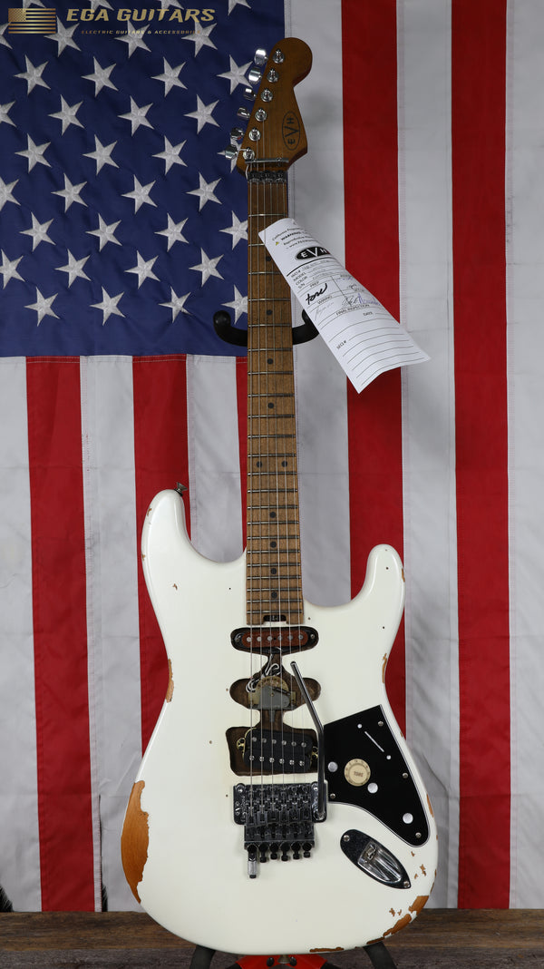 EVH Frankenstein Relic - White