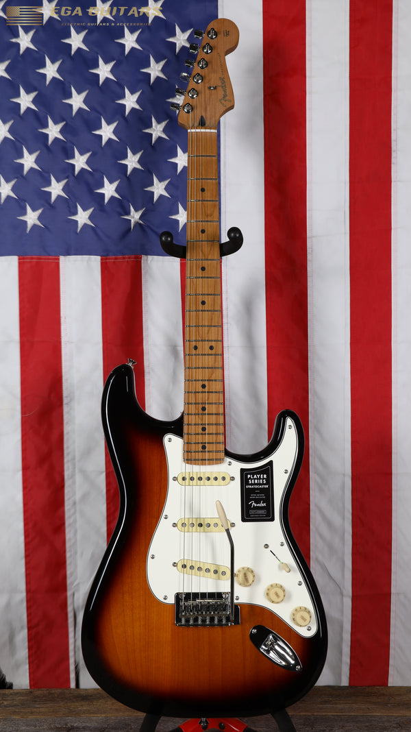 Fender Player Stratocaster with Roasted Maple Neck - 2-Tone Sunburst