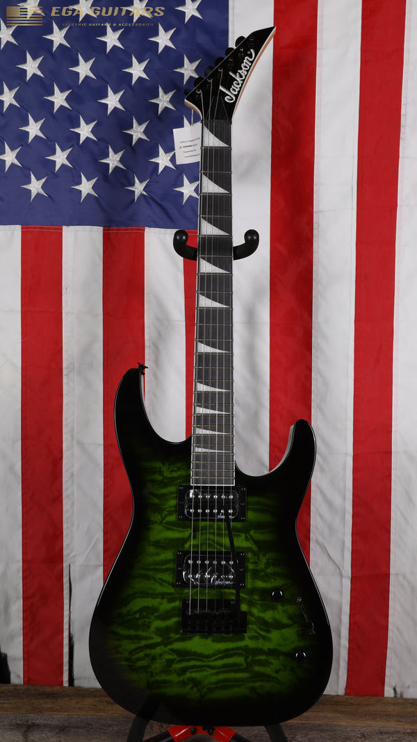 Jackson JS Series Dinky JS20 DKQ 2PT - Transparent Green