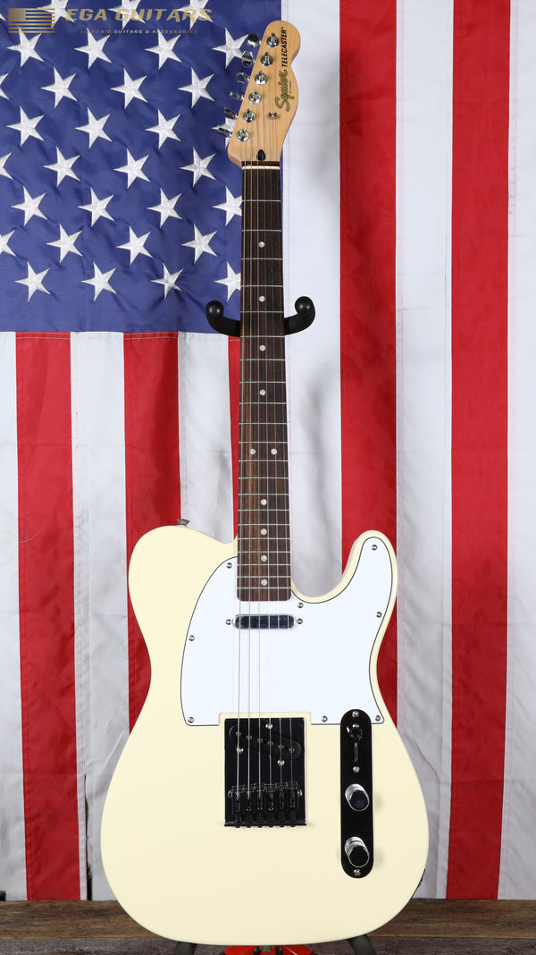 Squier Affinity Telecaster with Laurel Fretboard, String Through Body - Olympic White