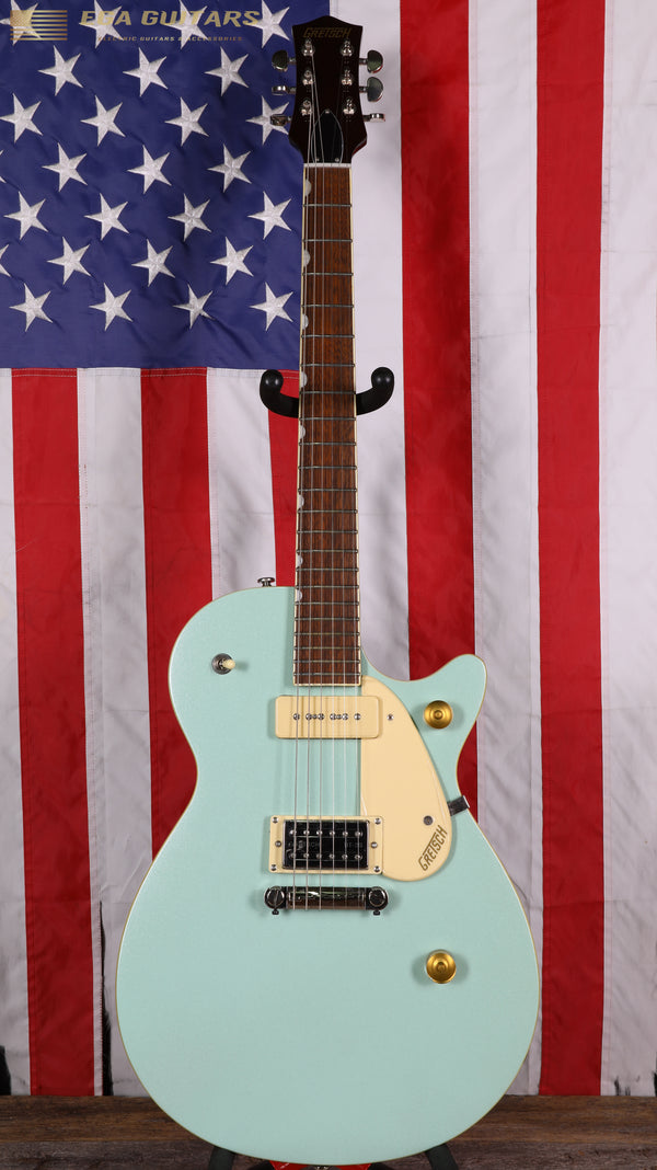 Gretsch G2215-P90 Streamliner Junior Jet Club - Mint Metallic