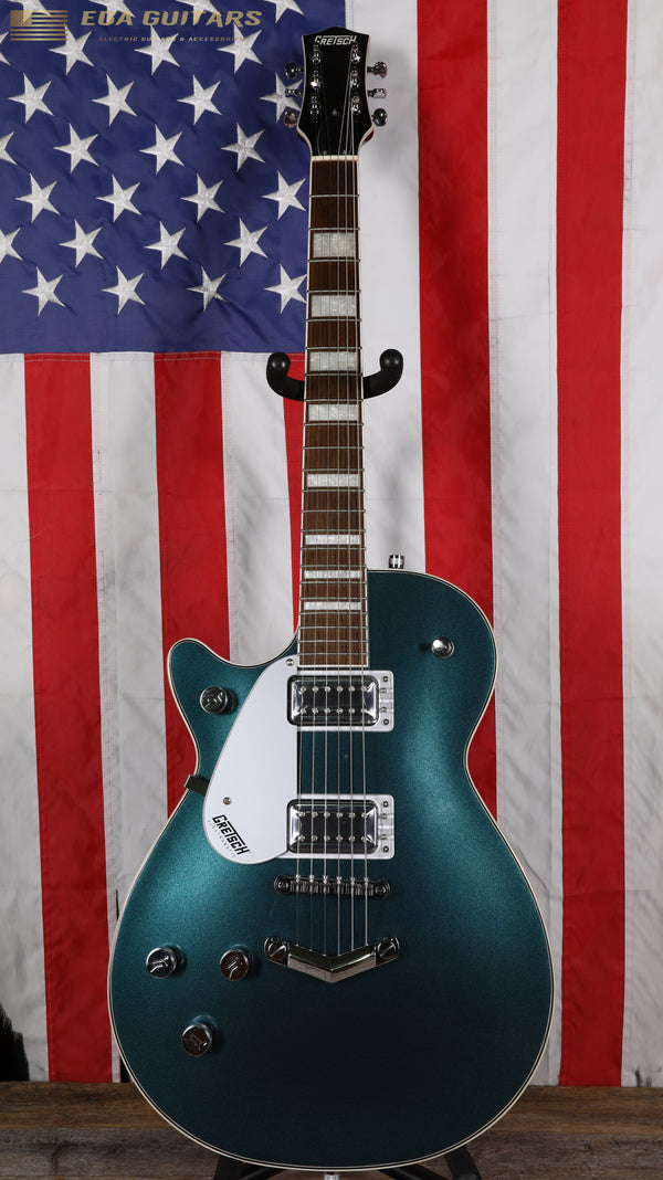Gretsch G5220LH Electromatic Jet BT with V-Stoptail - Jade Grey Metallic