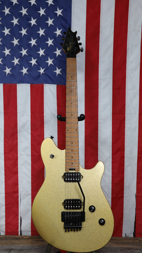 EVH Wolfgang WG Standard with Baked Maple Neck - Gold Sparkle
