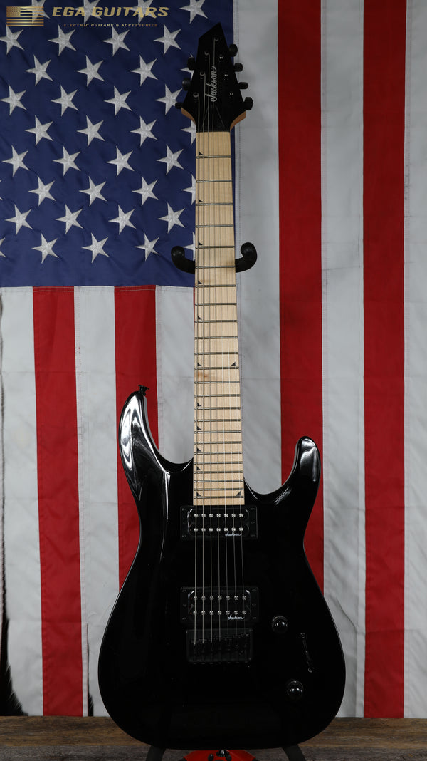 Jackson JS22-7 DKA-M Dinky - Gloss Black