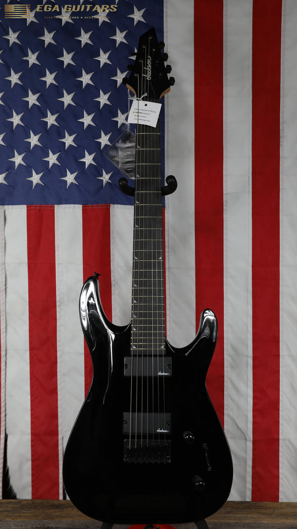Jackson JS Series JS22-7 DKA HT Dinky Archtop with Amaranth Fretboard - Gloss Black