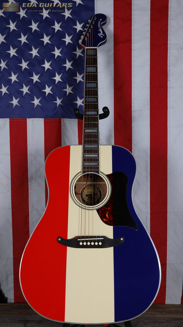 Fender Buck Owens Signature Kingman - Red, White, and Blue
