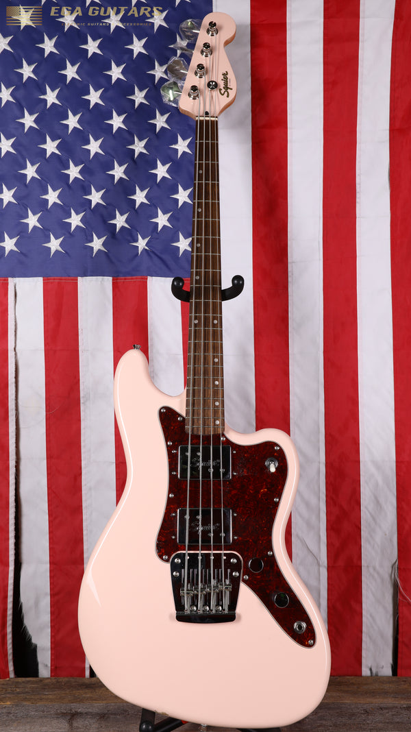 Squier Paranormal Rascal Bass HH - Shell Pink