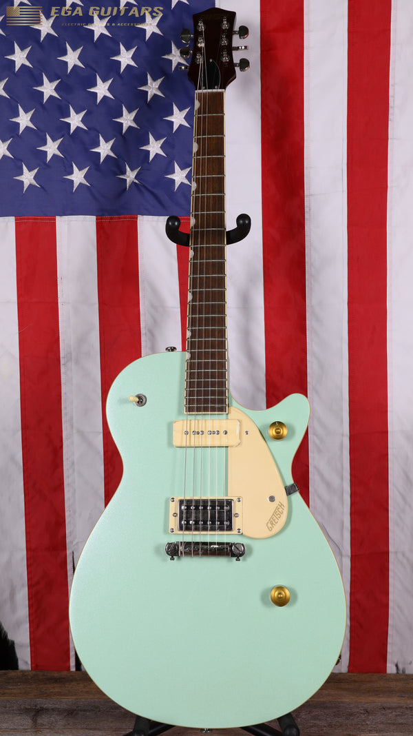 Gretsch G2215-P90 Streamliner Junior Jet Club - Mint Metallic