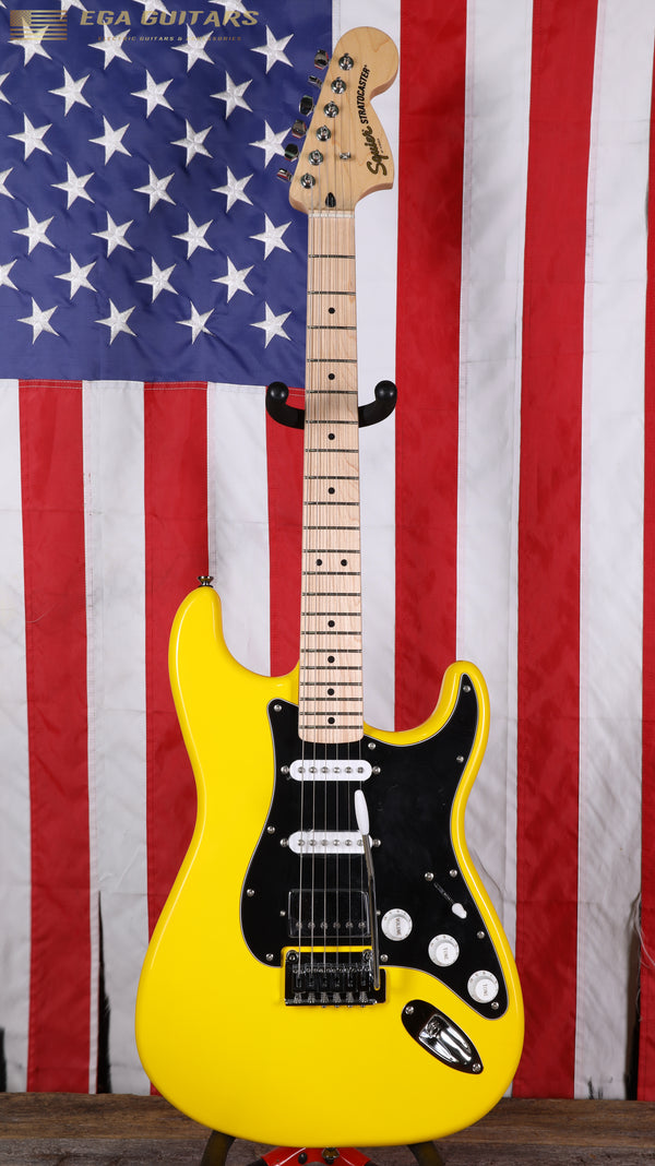 Squier FSR Affinity Series Stratocaster HSS with Maple Fretboard - Graffiti Yellow