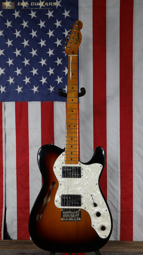 Squier Classic Vibe '70s Telecaster Thinline - 3-Tone Sunburst