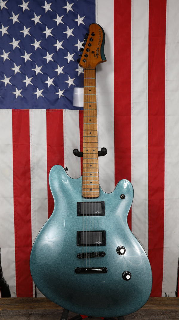 Squier Contemporary Active Starcaster - Gunmetal Metallic