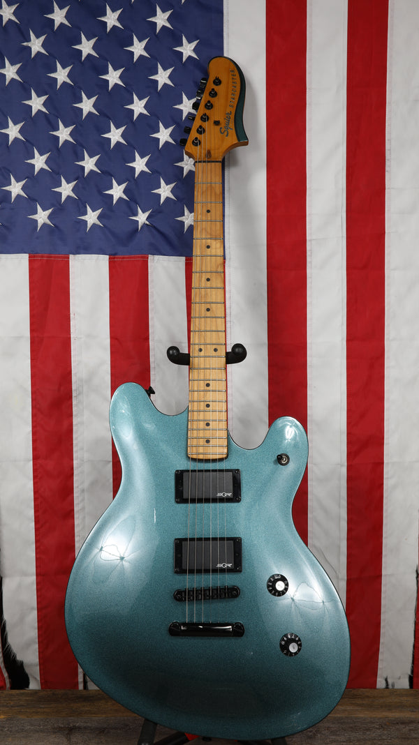Squier Contemporary Active Starcaster - Gunmetal Metallic