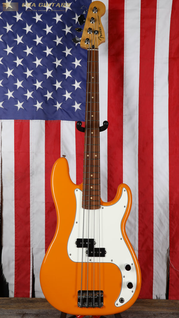 Fender Player Precision Bass with Pau Ferro Fretboard - Capri Orange