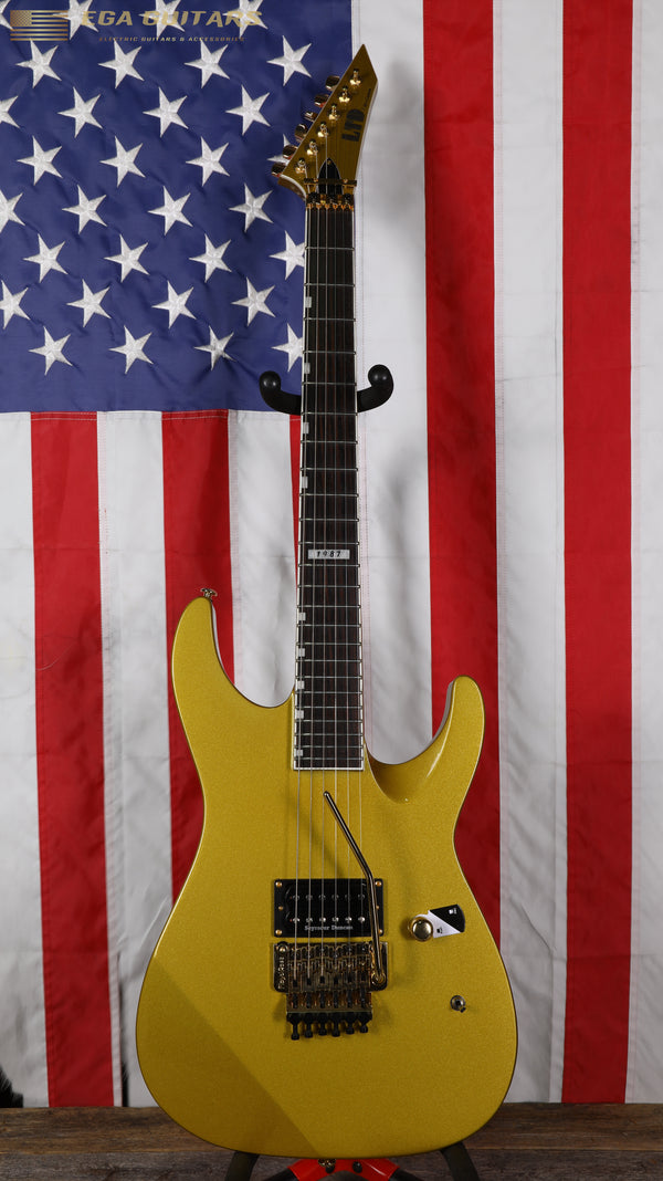 ESP LTD M-1 Custom '87 - Metallic Gold