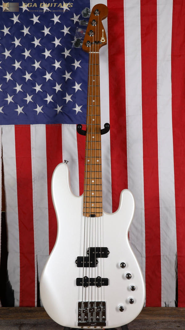 Charvel Pro-Mod San Dimas Bass PJ IV - Platinum Pearl