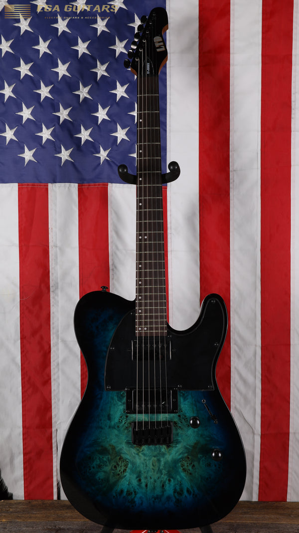 ESP LTD TE-200DX - Blue Burst