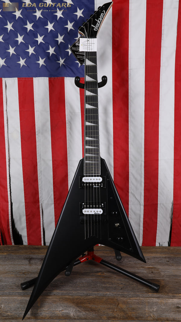 Jackson JS Series JS32T Rhoads with Amaranth Fretboard - Satin Black