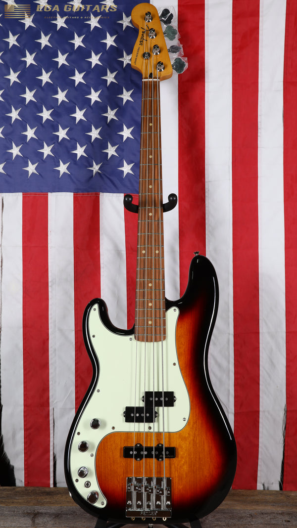 Fender Player Plus Precision Bass with Pau Ferro Fretboard - 3-Color Sunburst