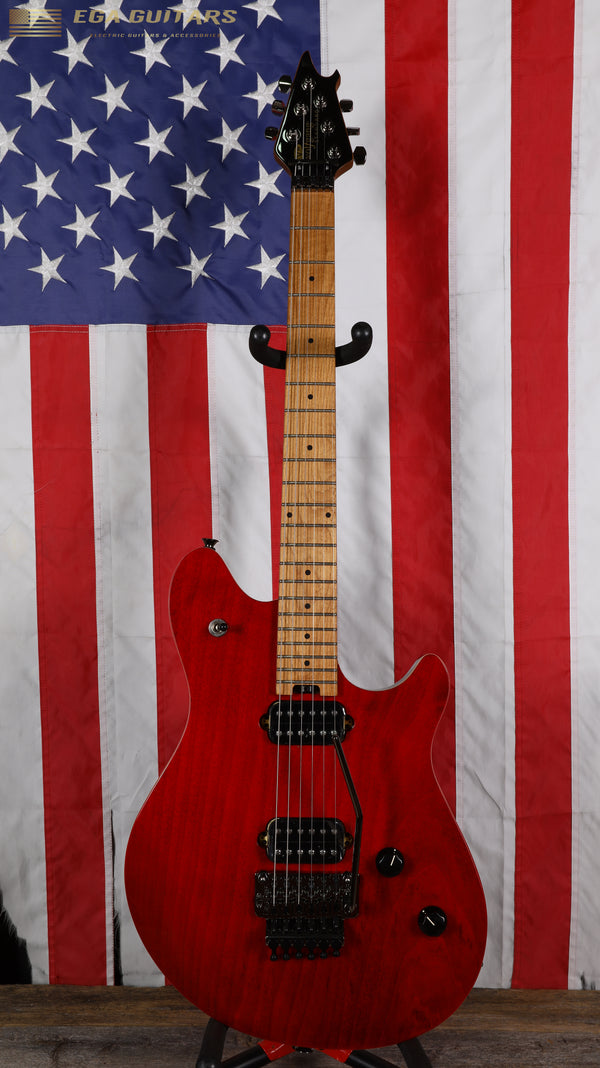 EVH Wolfgang WG Standard QM with Baked Maple Fretboard - Wine Red