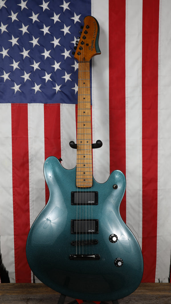 Squier Contemporary Active Starcaster - Gunmetal Metallic