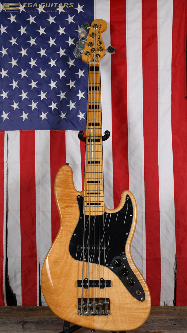 Squier Classic Vibe '70s Jazz Bass V - Natural