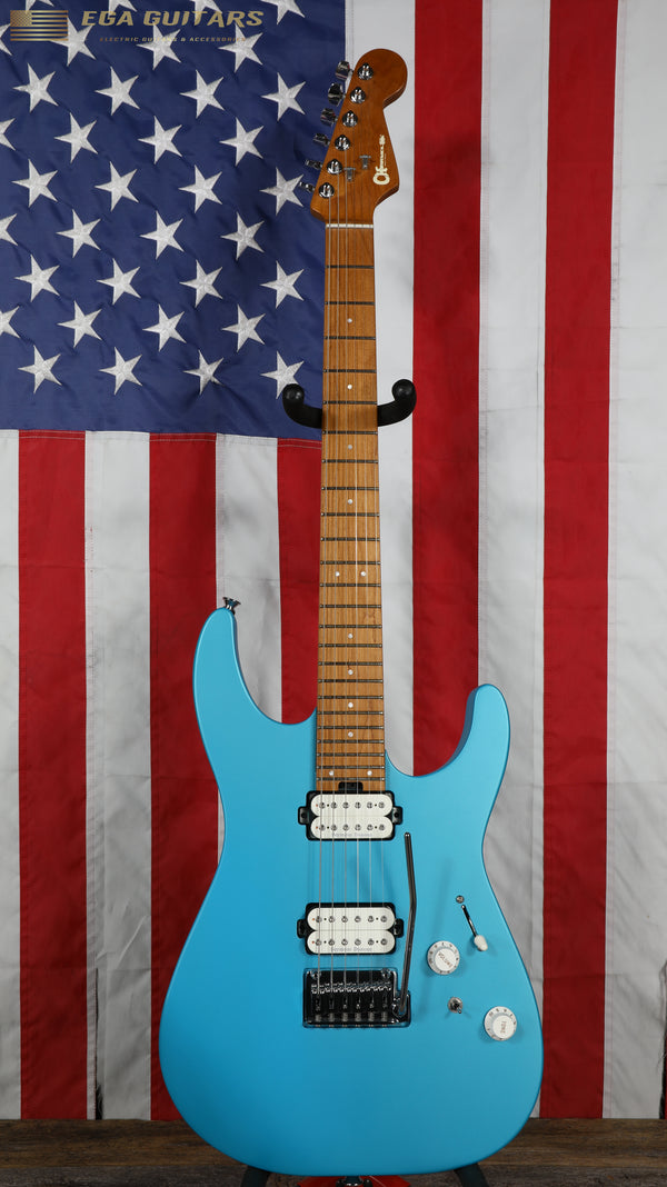 Charvel Pro-Mod DK24 HH 2PT CM - Matte Blue Frost